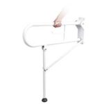 دستگیره کمکی تاشو پایه دار سفید 70 سانت