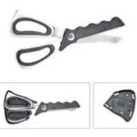 قیچی اورژانس استیل دسته پلاستیکی