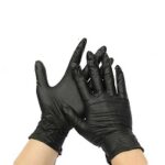 دستکش نیتریل مشکی