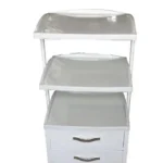 ترالی ۳ طبقه ۲ کشو کوچک